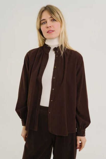 Sacrecoeur SOLINE RIB BLOUSE