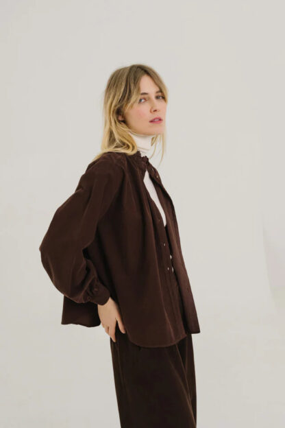 Sacrecoeur SOLINE RIB BLOUSE - Afbeelding 2