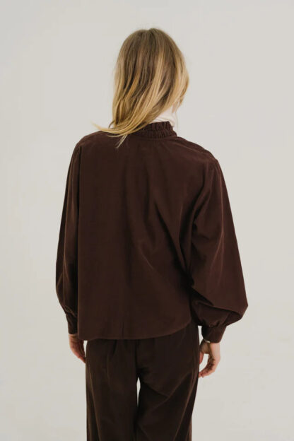 Sacrecoeur SOLINE RIB BLOUSE - Afbeelding 3